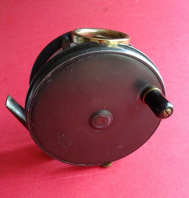 A VERY GOOD FOSTER BROS OF ASHBOURNE 4 1/2'' SALMON PERFECT PATTERN FLY REEL
