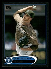 Anthony Bass San Diego Padres 2012 Topps Update Black #US318 SN /61