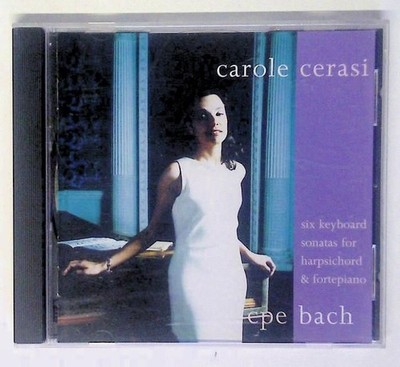 Sonaten für Tasteninstrumente Bach, Carl Philipp Emanuel und Carole Cerasi: