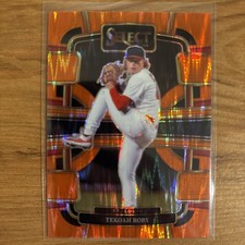 2024 Panini Select Tekoah Roby #94 Orange Flash Prizm St Louis Cardinals 