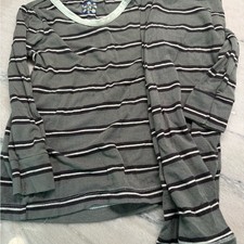 Kickee Pants Kenya Striped pajamas Jammie's set longsleeve and pants 2T