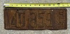 Vintage 21 CA License Plate 1921 California 40 - 859 CAL Original — photo 1