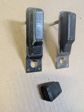 1970 1971 Cuda Charger Challenger Dart Bucket Seat Hinge Cover Buttons Used Oem