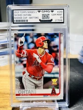 2019 Topps Series 1 Shohei Ohtani #250 Rookie Cup GMG Graded 10 Gem Mint 💎 