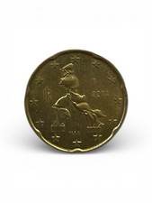 2002 Euro 20 Cent Italy Coin Italian European Currency