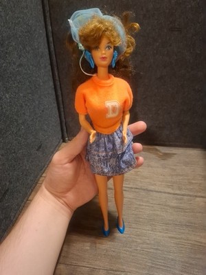 Vintage 1988 Style Magic Whitney Barbie Doll Steffie Face Brunette Wondercurl 