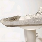 Sparkling 4.5" Sugar Druzy Quartz Crystal Point Cluster - Cabinet Specimen — photo 1