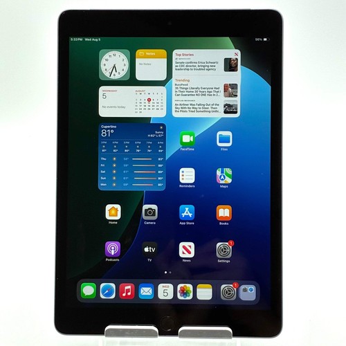 Apple iPad 9th Gen A2603 64GB WiFi Cellular Black Unlocked