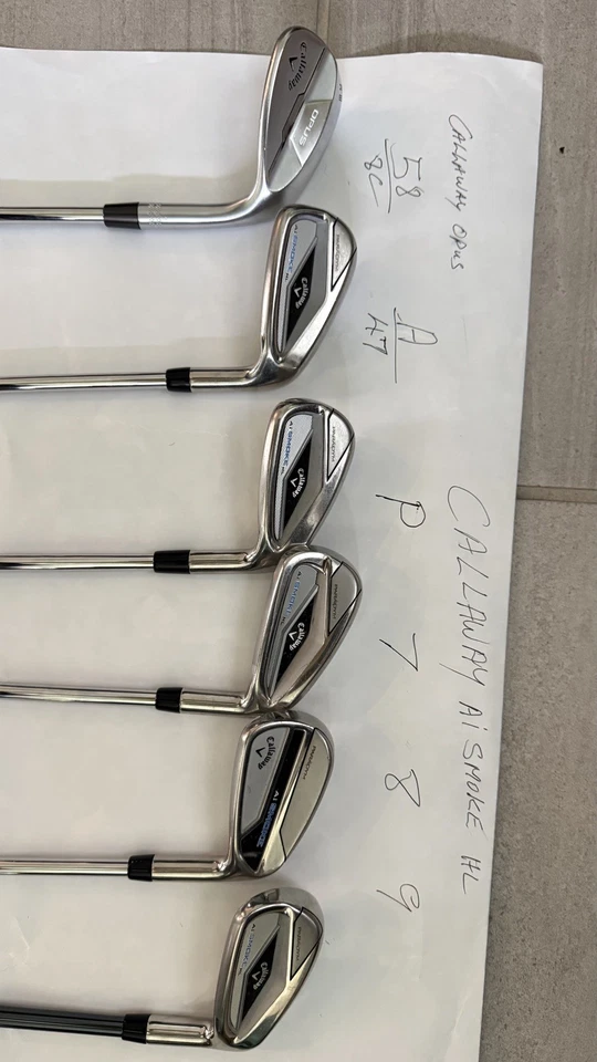 Callaway Right-Hand, Opus 58/8C,Ai Smoke A/47, Ai Smoke Hl P, Ai Smoke 7, 8, 9 - Image 3 of 3