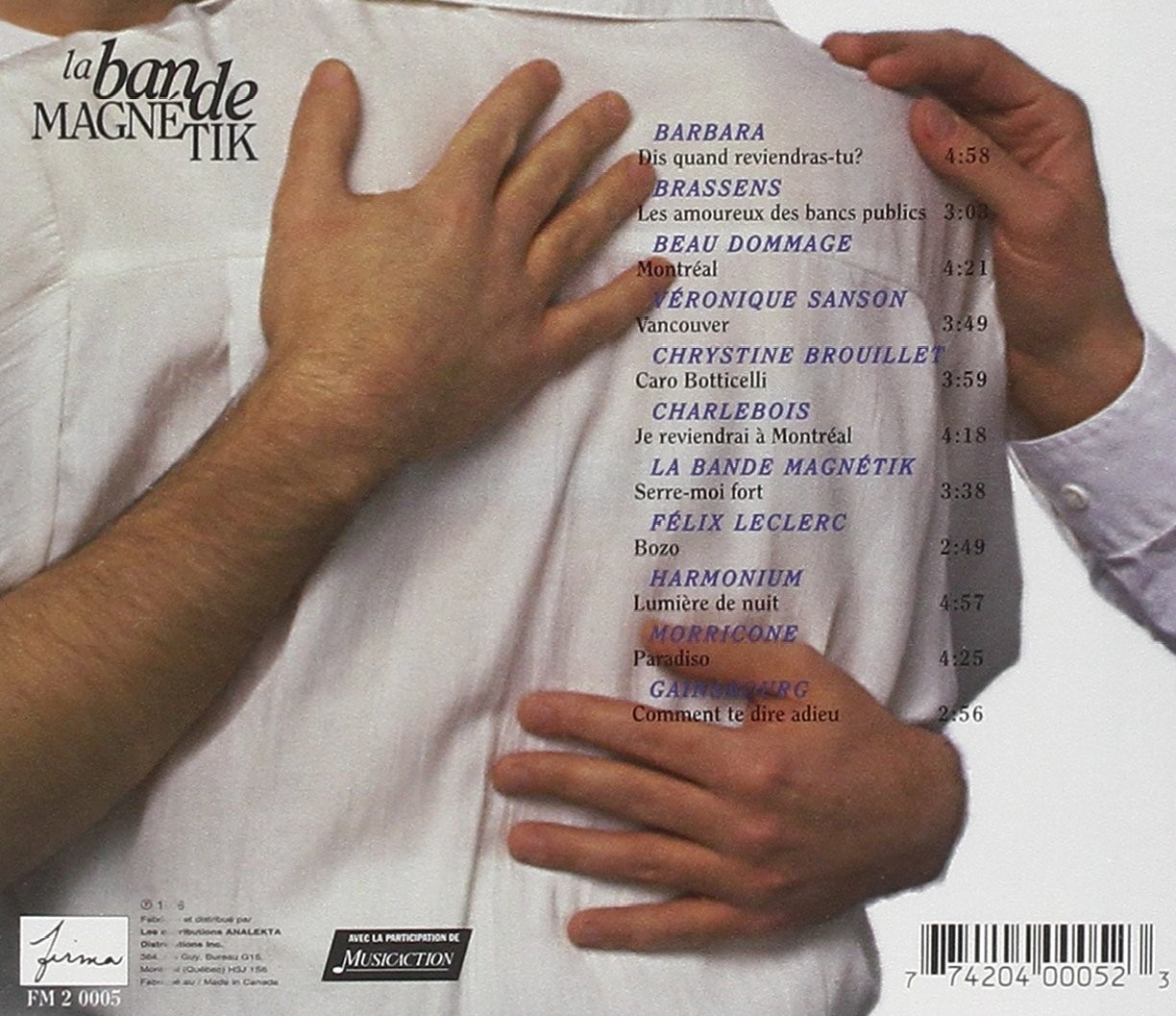 Banda Magnetik Comment Te Dire (CD)