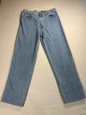 1990s Levi s 540 Jeans Brown Tab Men s Size 36x36 33x33 Made In USA Vintage