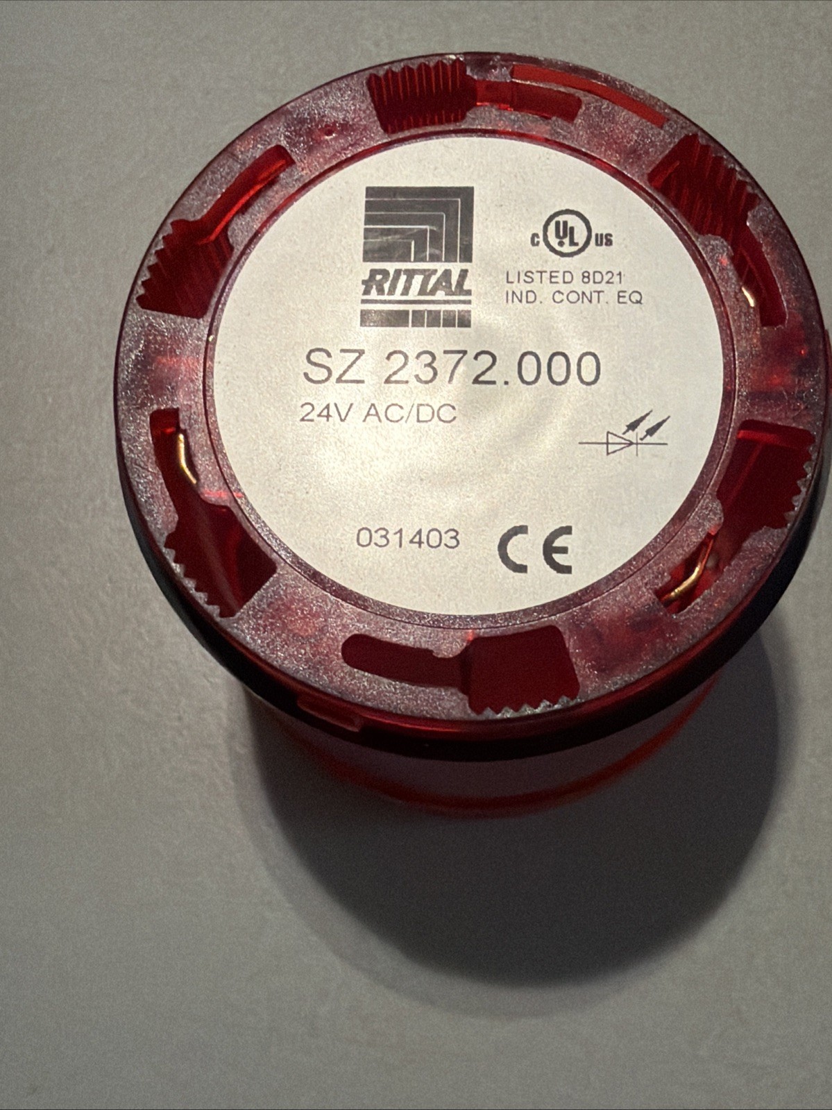Rittal LED Continuous Light Element SZ2369.000 LED Continuous Light Red 12-240V