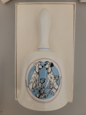Vintage 1981 Walt Disney Characters 101 Dalmatians ''Playmates'' Bell By Schmid