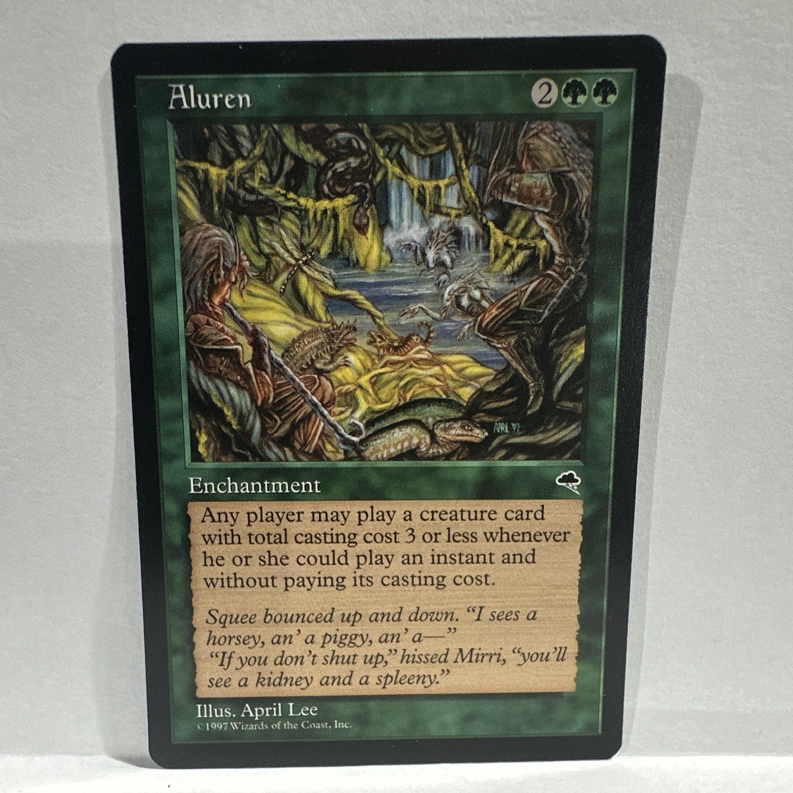 Wizards of the Coast Aluren - Tempest #213 Rare Regular ENG 1997