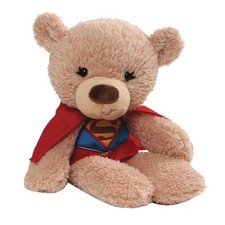 GUND 14" DC Superhero Supergirl Bear Plush Toy  Soft Stuffed Animal Gift for Kids