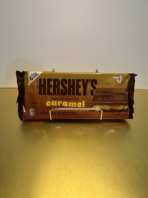   New Limited Edition Hershey s Milk Chocolate with Caramel Candy Bars 8.4oz
