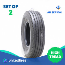 Set Of 2 Used St 23585r16 Zc Rubber Sterling All Stell 132127l - 1232