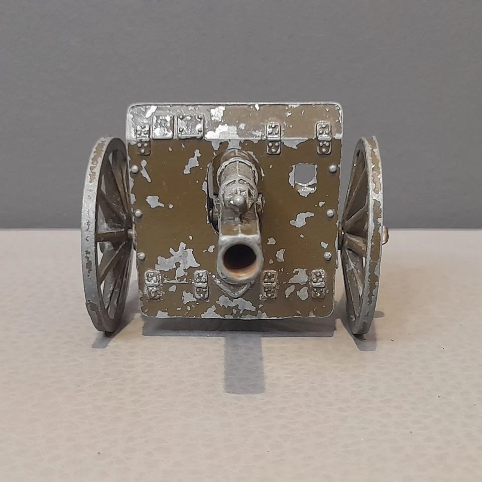 Vintage British Army Artillery Gun 18 Pounder Field Crescent Toys Working - Image 2 of 4