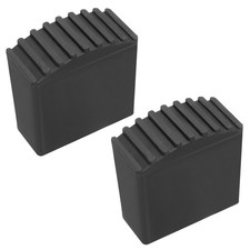 2 Pack Step Ladder Foot Mat Herringbone Ladder Feet Cover Non-Slip Rubber Cap