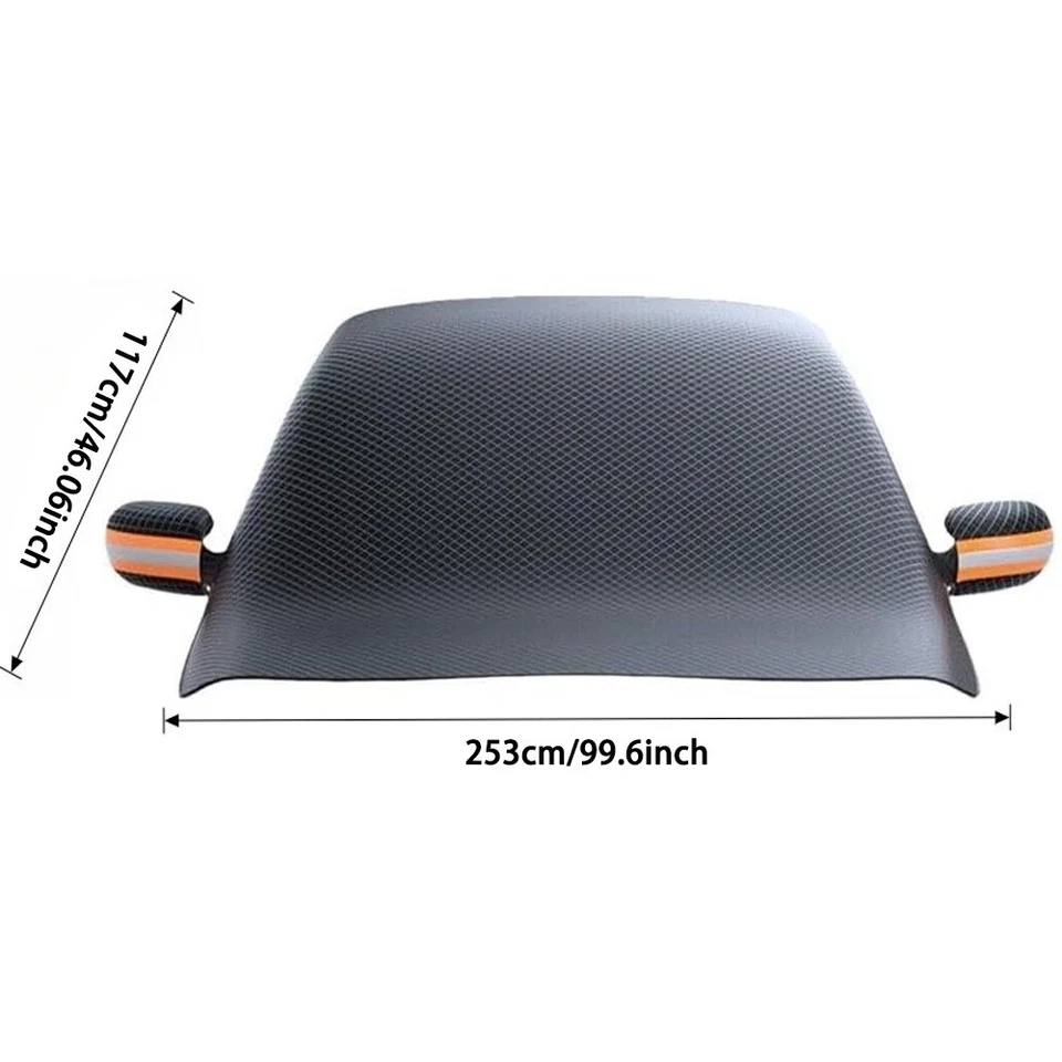 Car Windshield Snow Cover Sun Shade Winter Dust Rain Ice Frost Guard Protector — 第 2/4 张图片