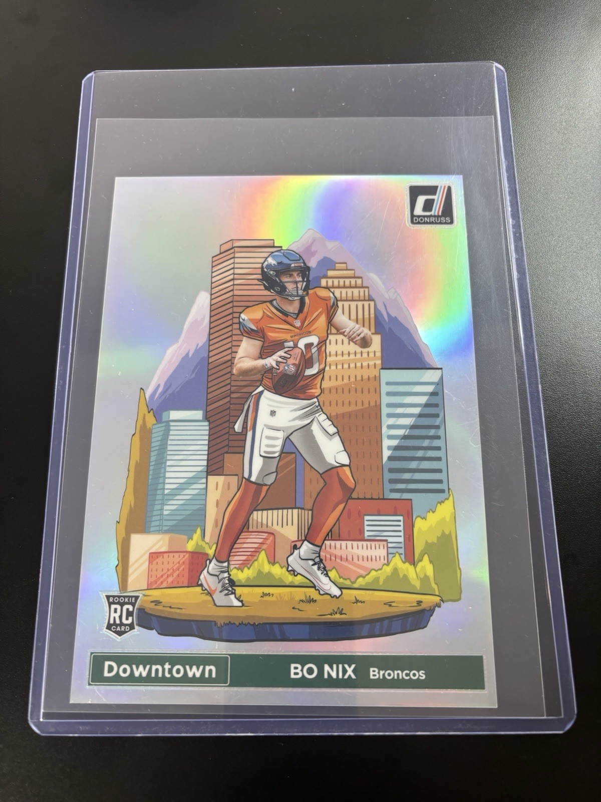 2024 Panini Donruss - Downtown Bo Nix #19 Oversized (RC)