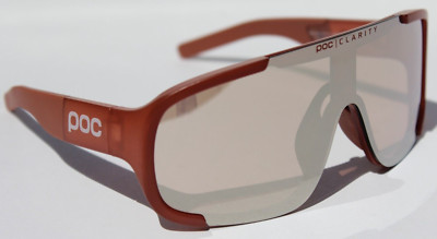 POC Aspire Mid Sunglasses Bike/Cycle Himalayan Salt Brown/Silver Mirror NEW