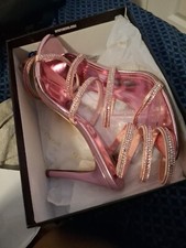 Pink Glitter Shoes
