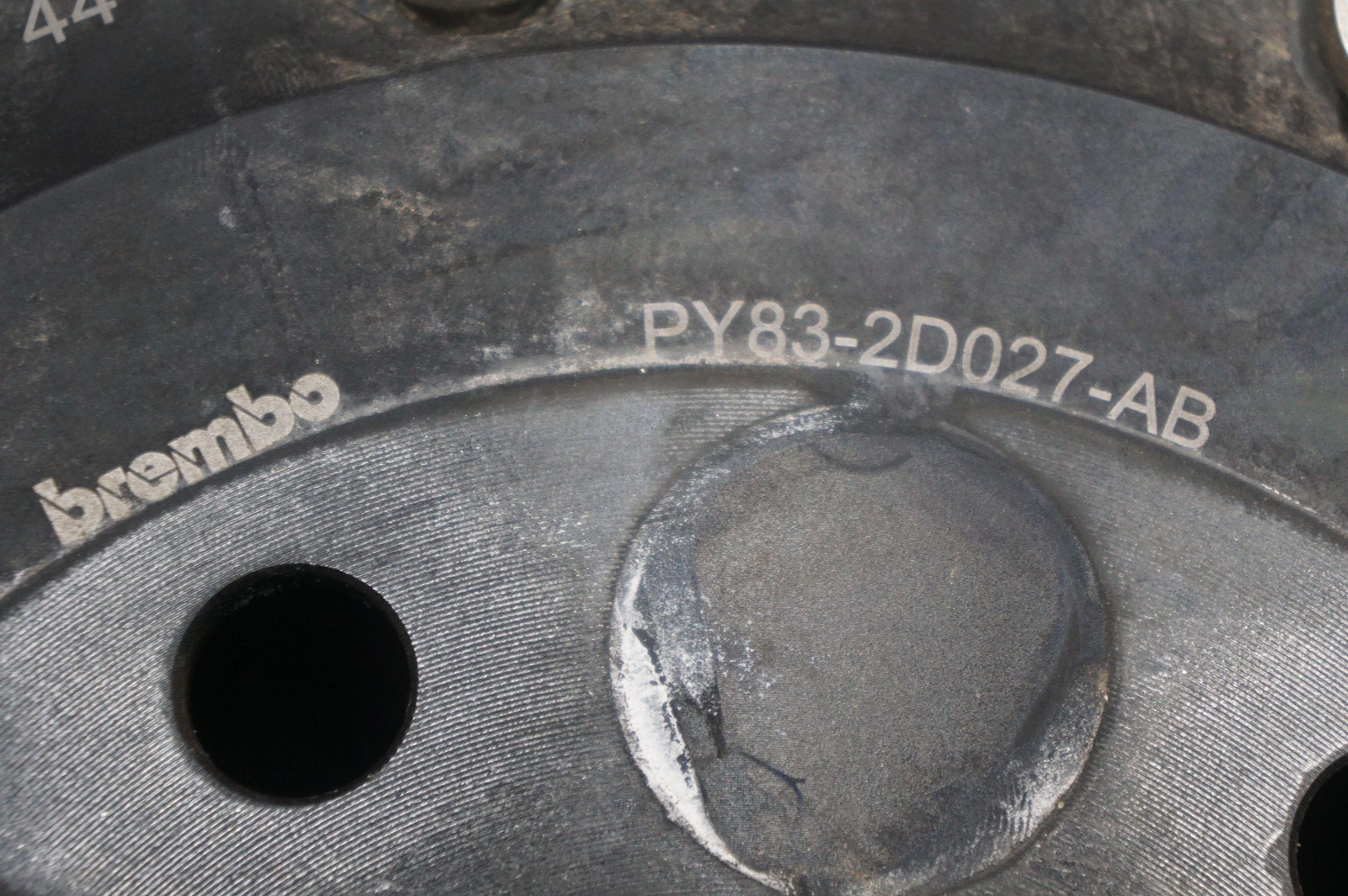 Rear Left Brake Disc Rotor Carbon Ceramic PY83-2D027-AB Aston Martin Dbx 707 23