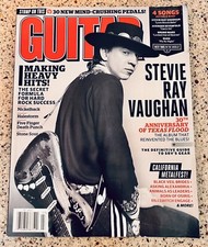 Guitar World Magazine March 2013 Stevie Ray Vaughan Black Veil Brides Stomp Box