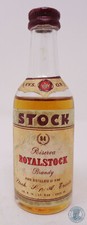 Miniature / Mignon Brandy Royalstock STOCK Riserva (b)