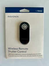    Insignia Wireless Remote Shutter Control for Canon DSLR Cameras NS-WSCC New