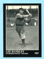 1991 The Sporting News # 744 Lee Handley -- Pirates -- Box 125