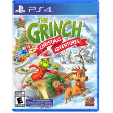 PS4 - The Grinch Christmas Adventure (Re-Release With Gwp/Post Cards Included)