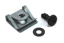 Aprilia RSV RSVR Mille AP8121663 Black DZUS Fairing Bolts Studs & Clip AP8101985