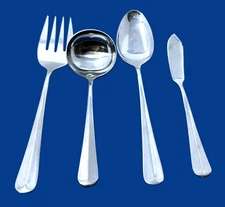 Reed & Barton OLDE LEXINGTON Select Stainless Flatware -- 4 Piece Serving Set