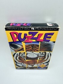 Puzzle  AVE for NES Nintendo Complete CIB Good Shape