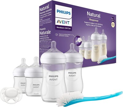 Avent Natural Response Bottle Newborn Gift SetSCD838/11 Australia