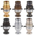 ElekTek Portalampada In Ottone B22 Con Attacco A Baionetta Da 52 Mm