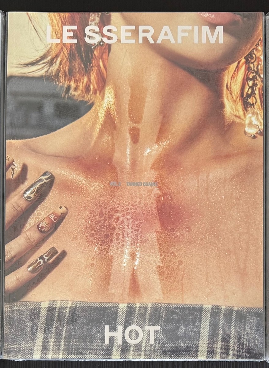 LE SSERAFIM 'HOT' 5th Mini Album Standard Compact hello82