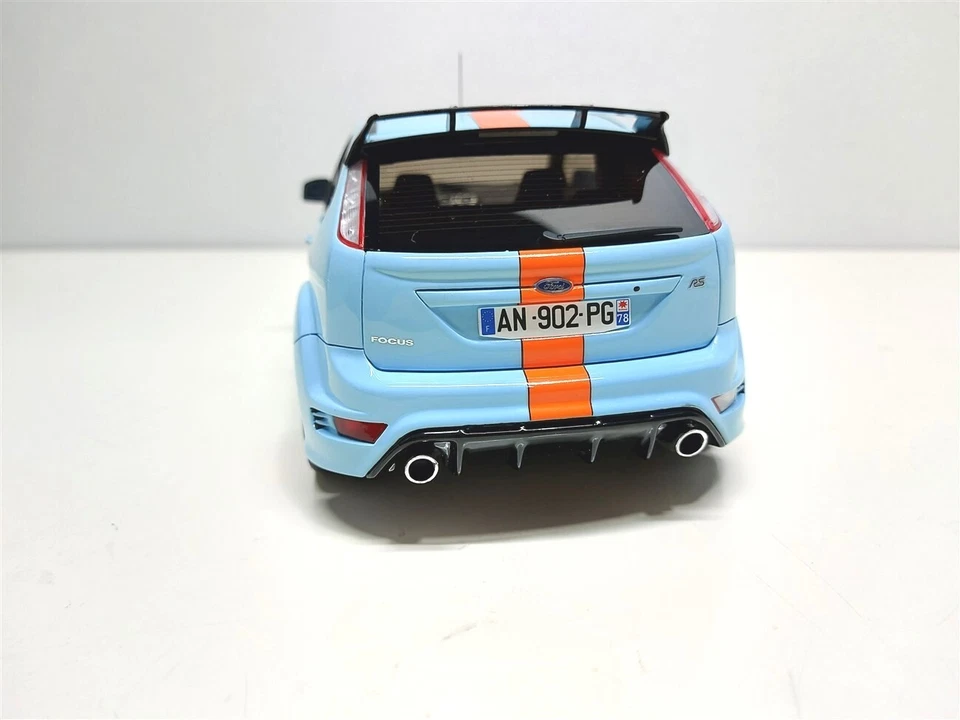 Ford Focus RS MK2 Gulf LeMans Edit. 2010 - 1/18 OTTOMOBILE Limited 999 pcs - Immagine 4 di 4