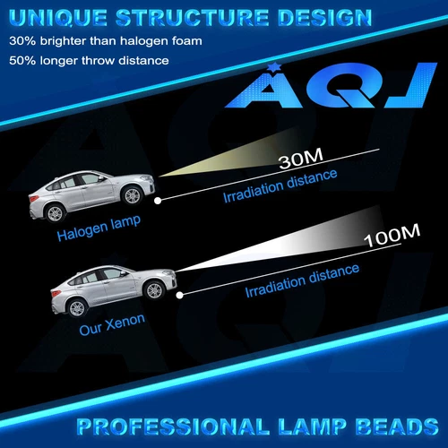 For Infiniti QX60 2014 2015-2017 4X HID LED Headlight Bulbs Hi/Lo+Fog Light Kit - Picture 5 of 17