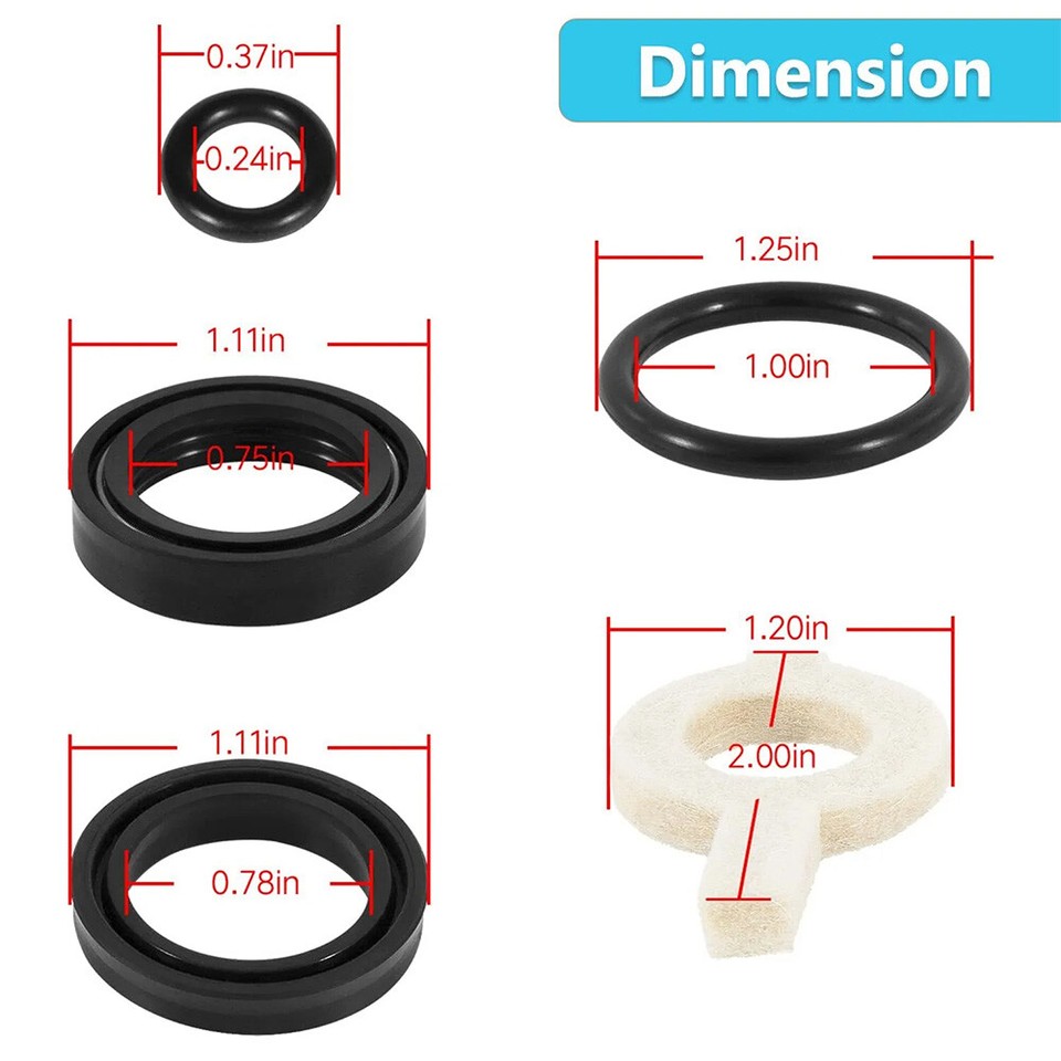 30623 Seals Rebuild Kit for Cat Pump Pressure Washer Model 30 31 34 310