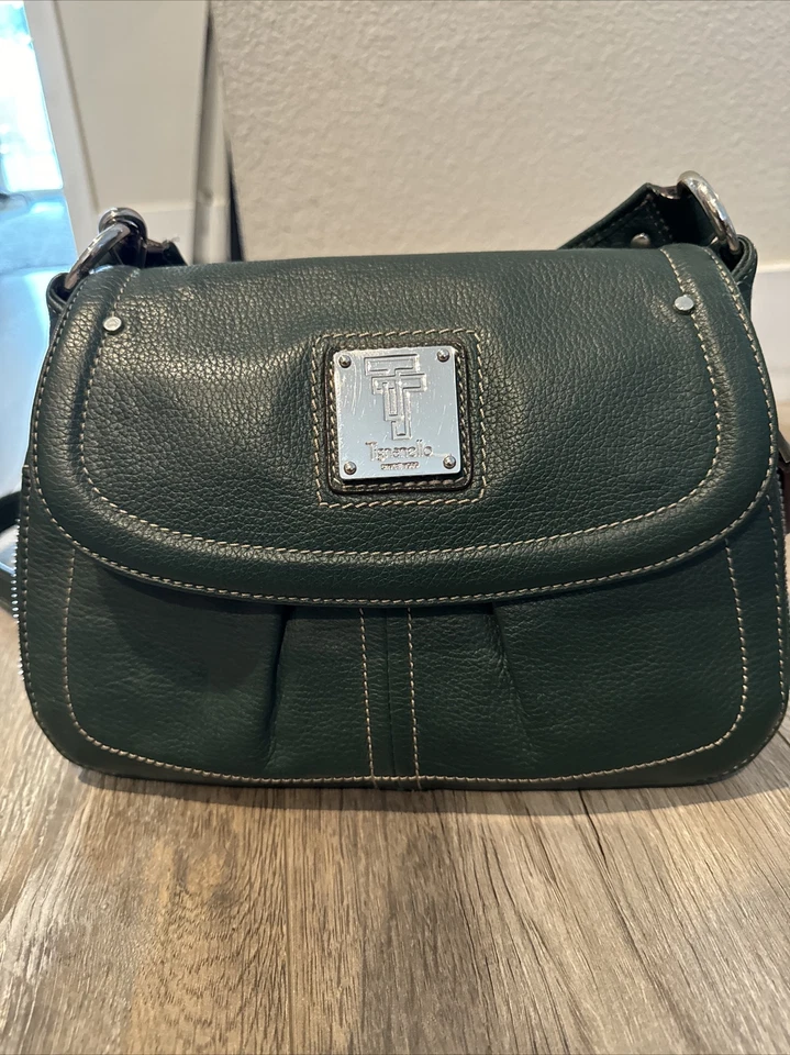 Bolsa de mão de couro tignanello