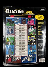 Bucilla Remember When Jeweled Calendar 84053 Year 2000 16" x 24"