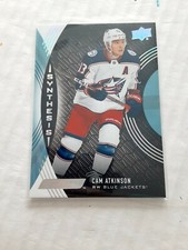 2018-19 Upper Deck Engrained Cam Atkinson Synthesis #S-6 Columbus Blue Jackets 