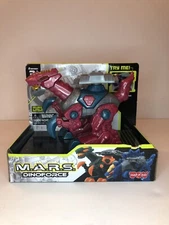 Cybotronix M.A.R.S. DINOFORCE 6” RED DINOSAUR WITH EYES/MOUTH LIGHT UP