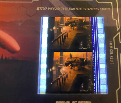 STAR WARS 2017 TOPPS MASTERWORK FCR-16 FILM CEL RELIC ARRIVAL AT BESPIN