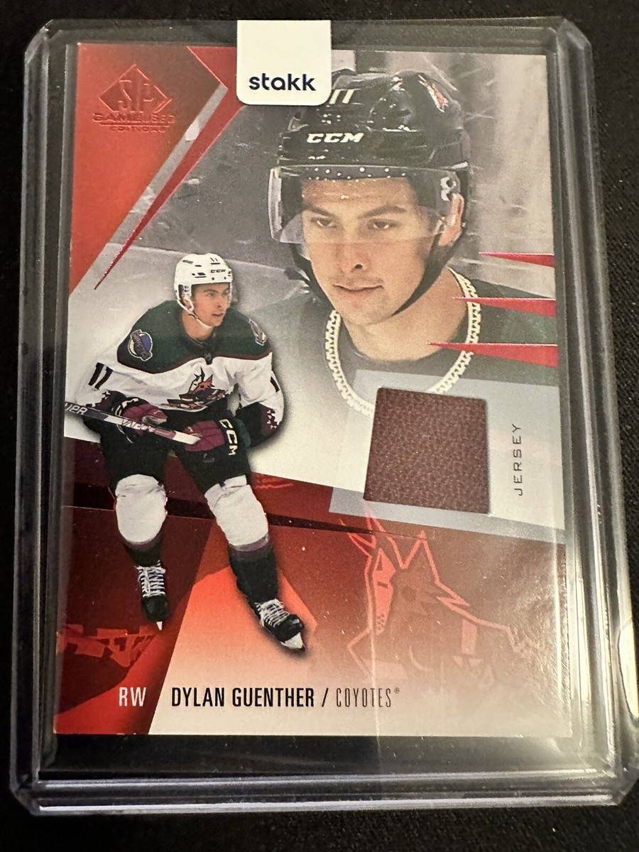 2023-24 SP Game Used -Arizona Coyotes Dylan Guenther jersey