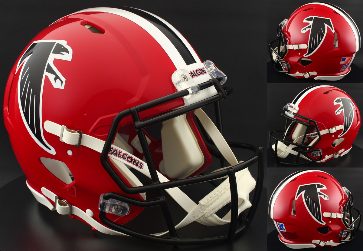 atlanta falcons bike football helmet Slate Alternate Mini Speed Based on one of the most popular on Vintage Atlanta Falcons William Andrews