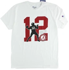 Champion Men's Alabama T-Shirt, Graphic Joe Namath Short-Sleeved Graphic Shirt